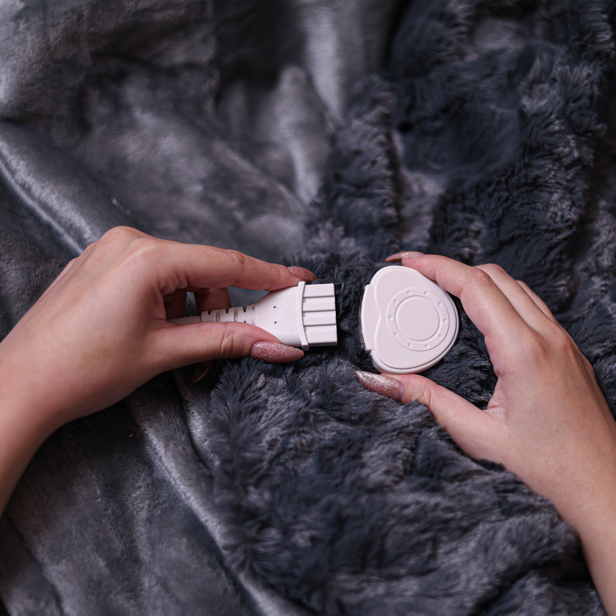 Grey Electric Blanket