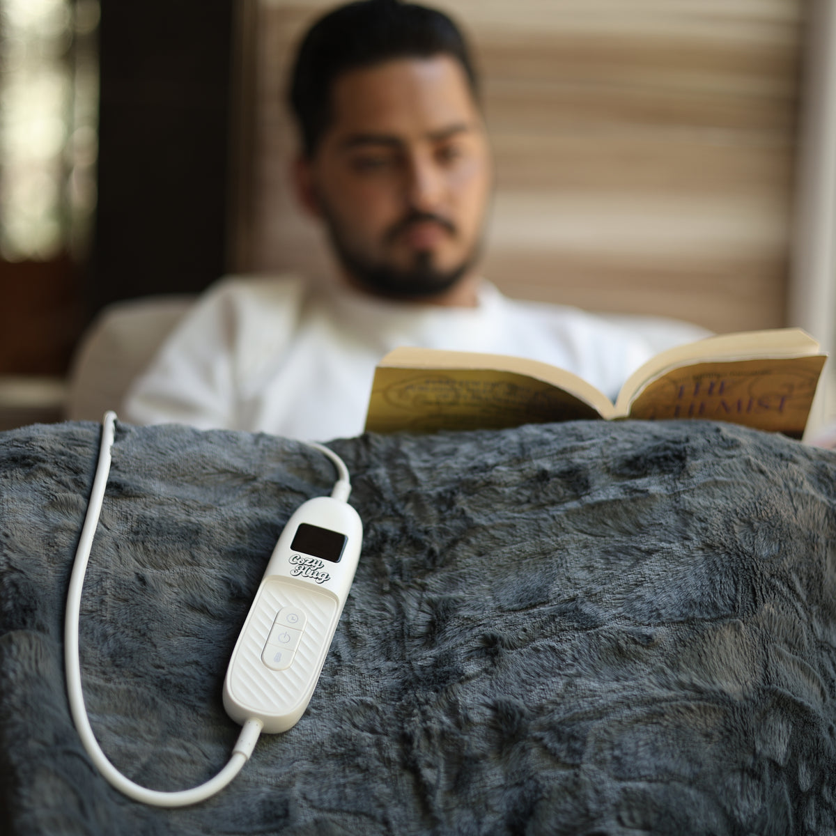 Grey Electric Blanket